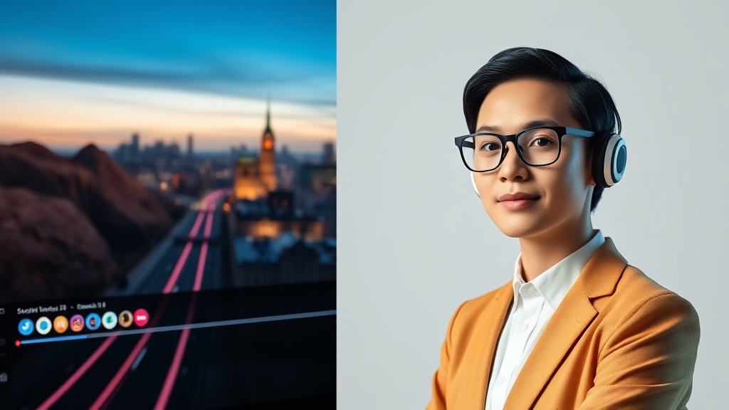 Comparison of CapCut AI video editor interface and professional Synthesia AI avatar presentation.