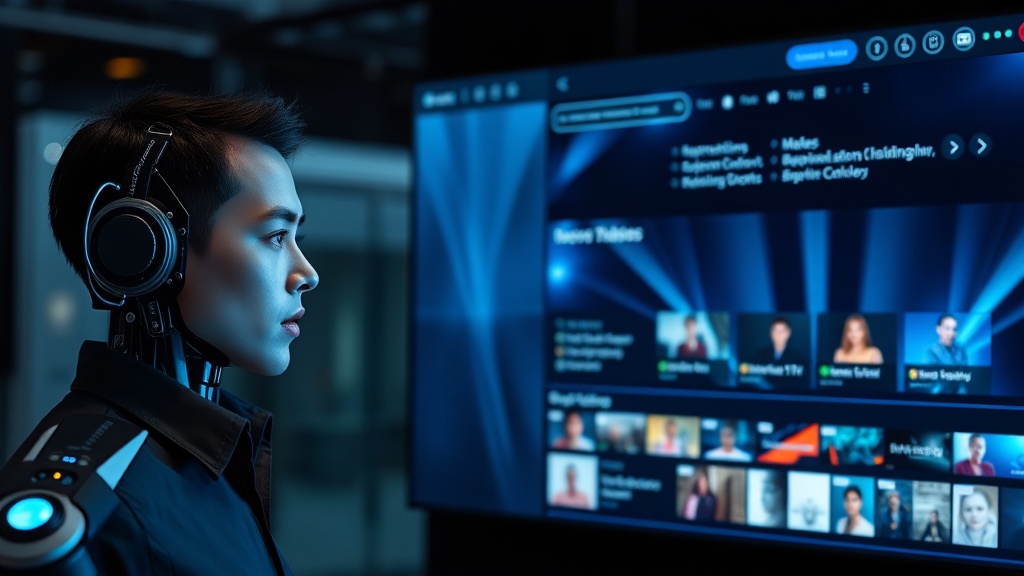 Comparison of HeyGen's avatar technology versus Fliki's text-to-video editing interface on a desktop screen.