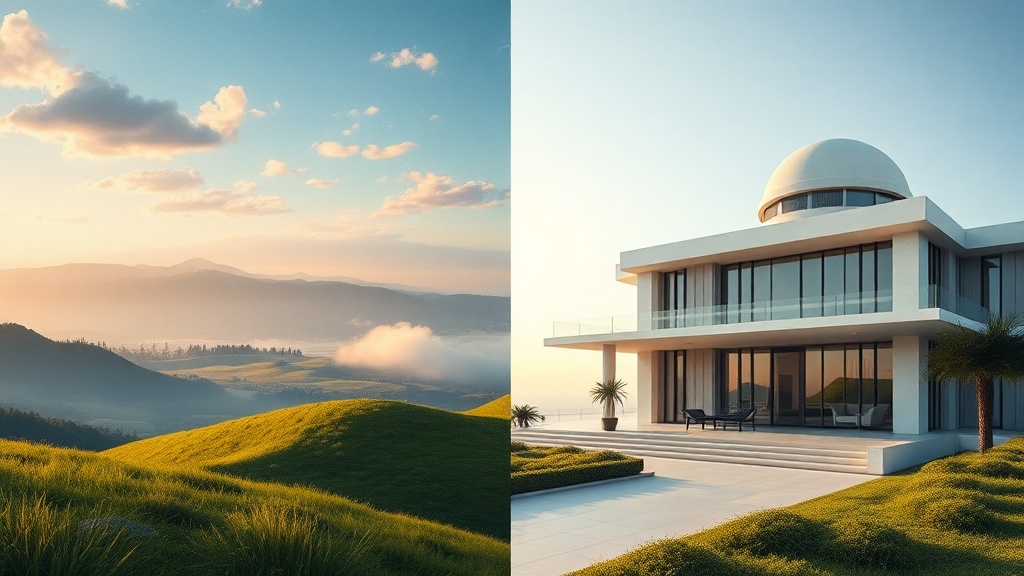 A comparison of artistic styles between Midjourney's painterly aesthetic and DALL-E's precise design capabilities.