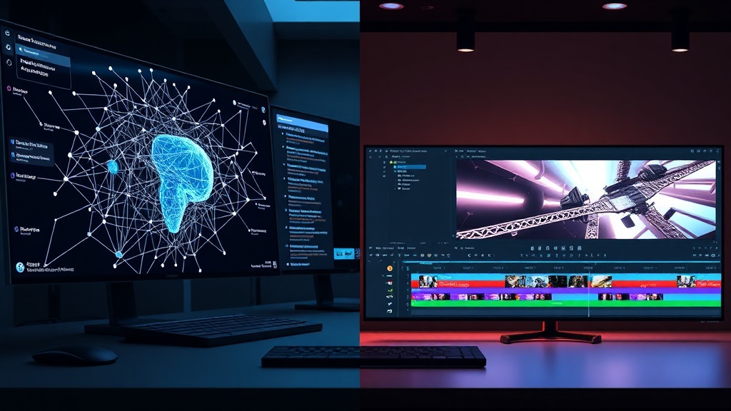 Side-by-side comparison of Pika vs CapCut AI interfaces for modern video creators.