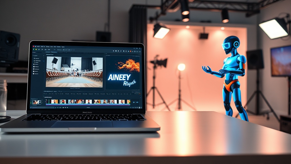 A comparative view of Pika and Descript interfaces for AI video editing.